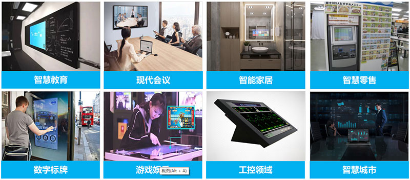 电容触控膜应用领域
